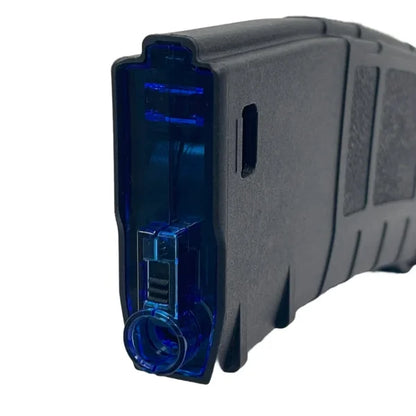 Amarok AM250 M Series - 250 rounds Fast Feed Mid Cap Magazine - Type A - Black - Blue Top
