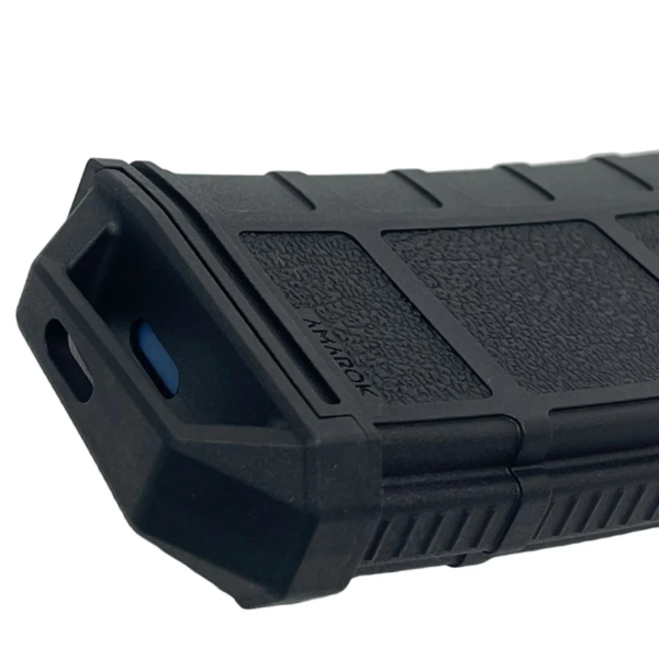Amarok AM250 M Series - 250 rounds Fast Feed Mid Cap Magazine - Type A - Black - Blue Top