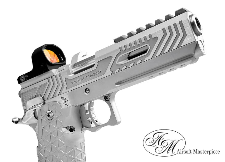 Airsoft Masterpiece LimCat WildCat Tracker Carry Optic Kit. Grey Two Tone