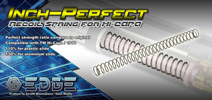 EDGE INCH-PERFECT Recoil Spring for Marui TM Hi-Capa /1911 GBBP Series