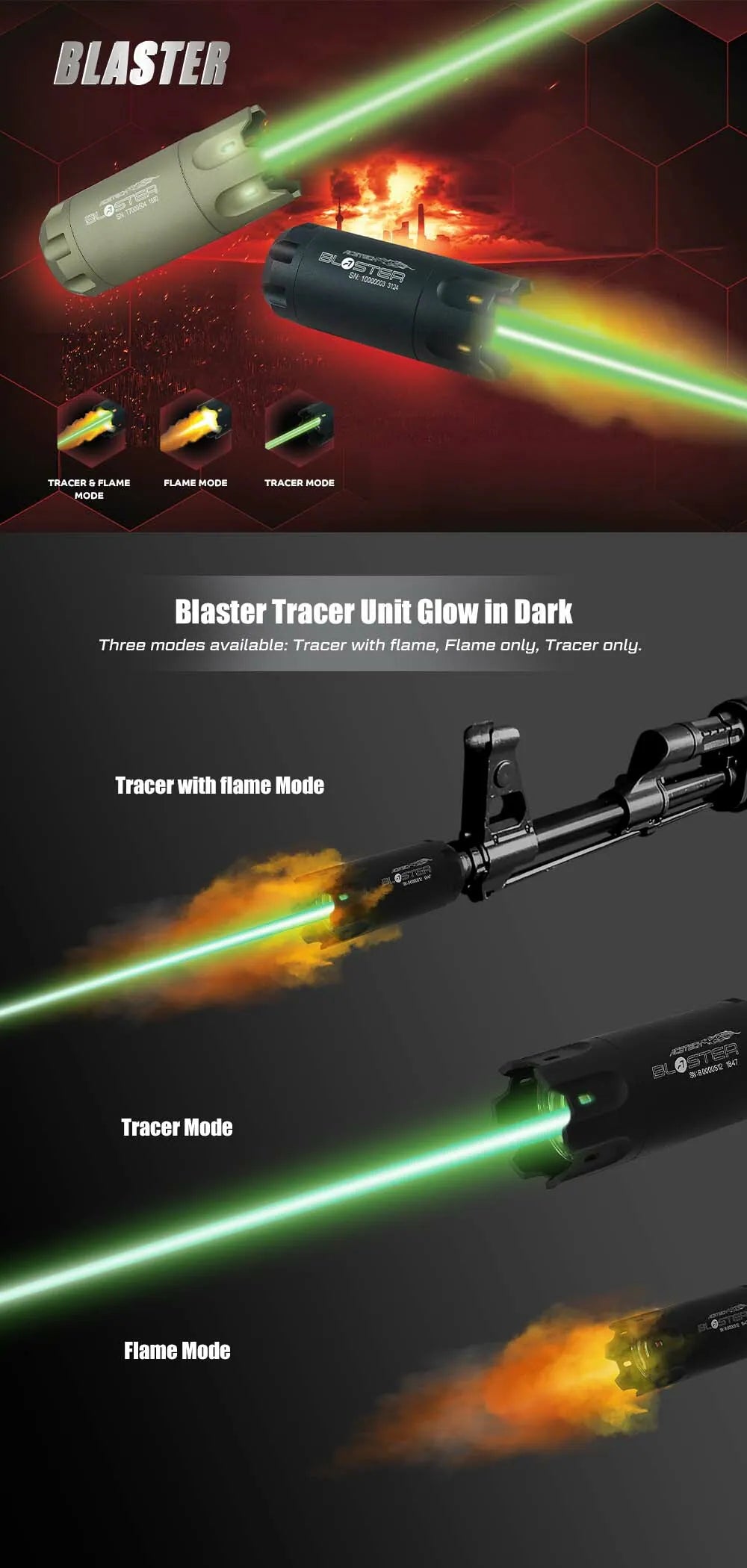 Acetech Bifrost Tracer Unit (Black)