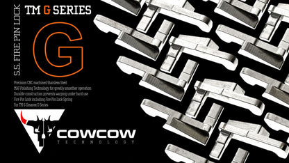 Cowcow G-series Fire Pin Lock for Marui TM, Umarex, VFC G Series, WE, AAP-01